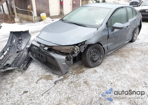 2022 Toyota Corolla Le из США, поврежденный, VIN 5YFEPMAE1NP312022